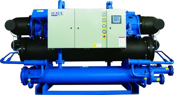 Охладитель воды R22 450 тонн охлаженный водой с двойным компрессором винта Hanbell