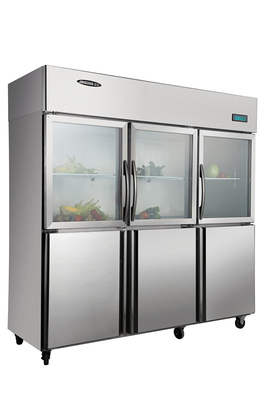 1500L азиат холодильники 3 твердые/стеклянные двери товарного сорта для ресторана, 1830x800x1930