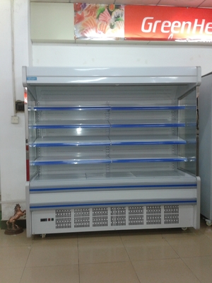 Охладитель Multideck питья энергии открытый, подгоняет холодильник дисплея Multideck