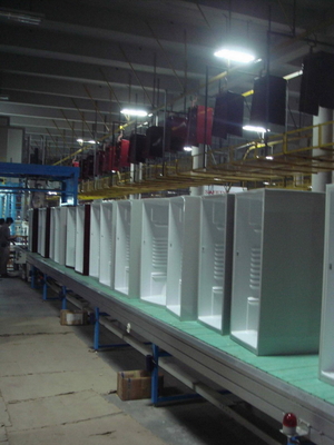 Скорость сборочного конвейера холодильника высокой эффективности окончательная контролируемая изменением частоты