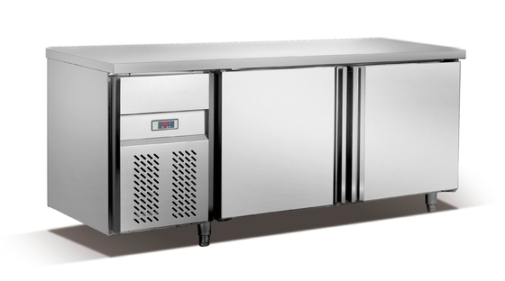 Коммерчески холодильник worktable с 2 дверями/фабрикой OEM замораживателя