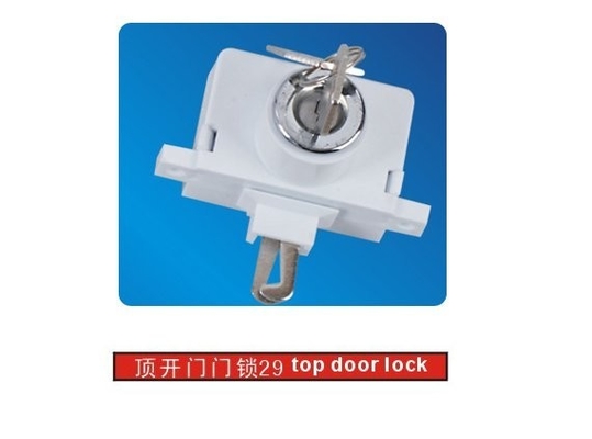 Топ металлическая пластика холодильник / Морозильник дверной замок оборудования с двумя ключами