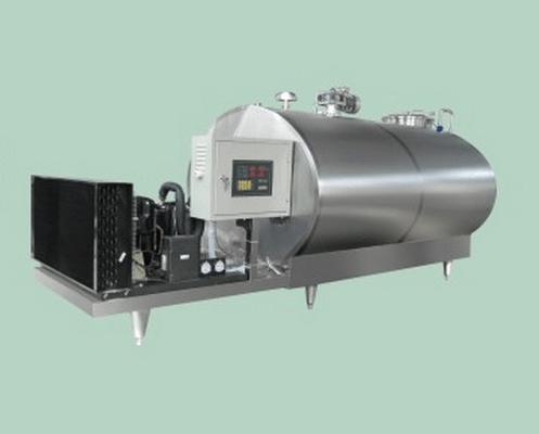 Refrigerated горизонтальные 304 танка нержавеющей стали для охладителя изоляции охлаждать и хранения парного молока