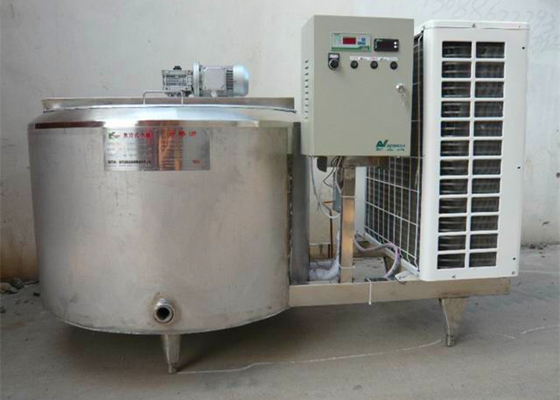 вертикальный танк охлаждать молока 500L, Refrigerated оборудование молока охлаждая