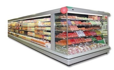 Динамический охладитель Multideck вентилятора/испарителя открытый открытый для супермаркета/коммерчески места