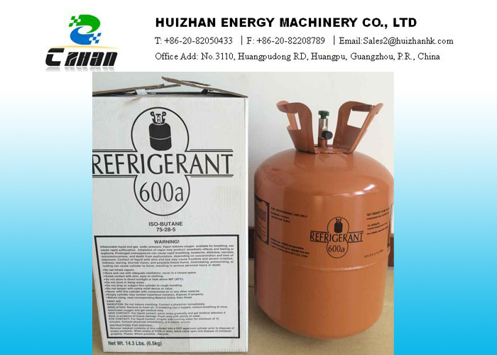 Замена хладоагентов R600a Isobutene особой чистоты естественная функциональная для R-12, R-22, R-134a